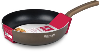 Сковорода Rondell Absolute RDA-1248 круглая 26см покрытие: Xylan Plus ручка несъемная (без крышки) коричневый от магазина РЭССИ