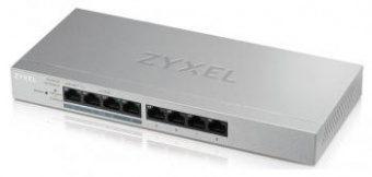 Коммутатор Zyxel GS1200-8HP v2 GS1200-8HPV2-EU0101F 8G 4PoE+ 60W управляемый от магазина РЭССИ