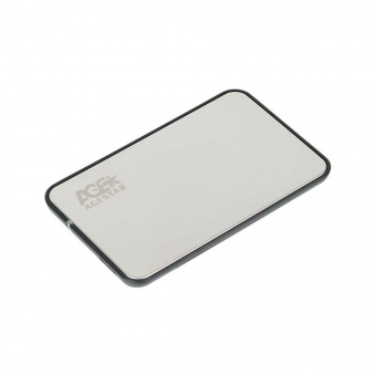 USB 3.0 Внешний корпус 2.5" SATAIII AgeStar 3UB2O9-6G (SILVER) алюминий серебро от магазина РЭССИ