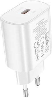 Сетевое зар./устр. Hoco N22 25W (PD+QC+AFC) USB-C белый от магазина РЭССИ