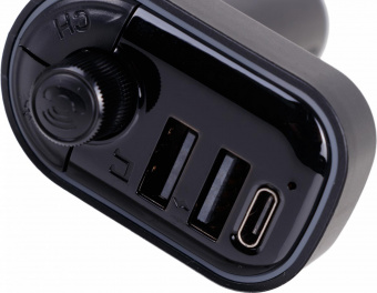 Автомобильный FM-модулятор ACV FMT-128B черный MicroSD BT USB (38762) от магазина РЭССИ