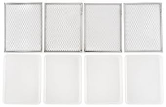 Сушка для фруктов и овощей Hyundai HYFD-1204 8под. 400Вт черный от магазина РЭССИ