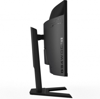 Монитор Gigabyte 34" G34WQC A черный VA LED 1ms 21:9 HDMI M/M матовая HAS 350cd 178гр/178гр 3440x1440 144Hz FreeSync Premium DP 2K 8.4кг от магазина РЭССИ