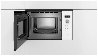 Микроволновая печь Bosch BFL554MW0 25л. 900Вт белый (встраиваемая) от магазина РЭССИ
