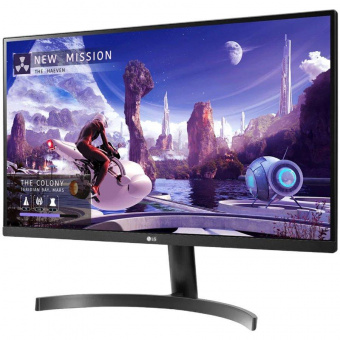 Монитор LG 27" 27QN600-B черный IPS LED 5ms 16:9 HDMI матовая 1000:1 350cd 178гр/178гр 2560x1440 DP 2K от магазина РЭССИ
