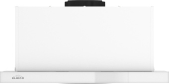 Вытяжка каминная Elikor Интегра GLASS 60П-650-В2Л белый управление: кнопочное (1 мотор) от магазина РЭССИ