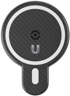 Держатель Uzay магнитный беспров.з/у. черный для смартфонов (UZ-MA-20-BK) от магазина РЭССИ