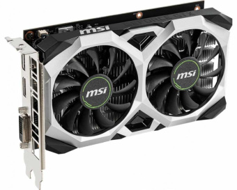 Видеокарта MSI PCI-E GTX 1650 VENTUS XS 4G OC NVIDIA GeForce GTX 1650 4096Mb 128 GDDR5 1485/8000 DVIx1 HDMIx1 DPx1 HDCP Ret от магазина РЭССИ