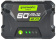 Картинка Батарея аккумуляторная Greenworks G60B2 60В 2Ач Li-Ion (2918307) от магазина РЭССИ Батарея аккумуляторная Greenworks G60B2 60В 2Ач Li-Ion (2918307) от магазина РЭССИ