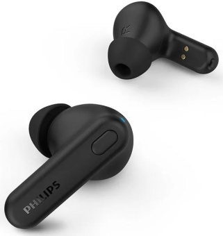 Гарнитура внутриканальные Philips TWS черный беспроводные bluetooth в ушной раковине (TAT1108BK/00) от магазина РЭССИ
