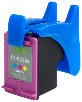 Картридж струйный Cactus CS-CC643 №121 многоцветный (9мл) для HP DJ D1663/D2563/D2663/D5563/F2423/F2483/F2493/F4213/F4275/F4283/F4583/PS C4683/C4783 от магазина РЭССИ