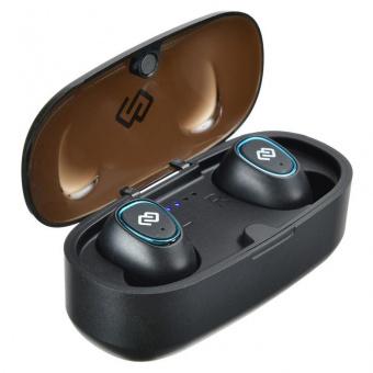 Гарнитура вкладыши Digma TWS-03 черный беспроводные bluetooth в ушной раковине (TS31) от магазина РЭССИ