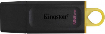 Флеш Диск Kingston 128Gb DataTraveler Exodia DTX/128GB USB3.0 черный/желтый от магазина РЭССИ