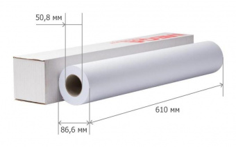 Бумага ProMega Engineer A1+ 610мм-30м/90г/м2/белый CIE160% инженерная бумага втулка:50.8мм (2") (упак.:1рул) от магазина РЭССИ