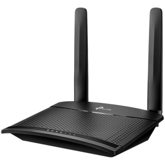 Роутер беспроводной TP-Link TL-MR100 N300 10/100BASE-TX/4G cat.4 черный от магазина РЭССИ