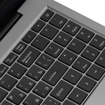 Ноутбук IRU Planio 15INPR N-series N100 16Gb SSD512Gb Intel UHD Graphics 15.6" IPS FHD (1920x1080) Windows 11 Pro grey WiFi BT Cam 5000mAh (2076072) от магазина РЭССИ