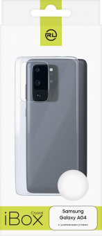 Чехол (клип-кейс) Redline для Samsung Galaxy A04 iBox Crystal прозрачный (УТ000033353) от магазина РЭССИ
