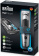 Картинка Машинка для стрижки Braun HC5090 серебристый/черный (насадок в компл:2шт) от магазина РЭССИ Машинка для стрижки Braun HC5090 серебристый/черный (насадок в компл:2шт) от магазина РЭССИ