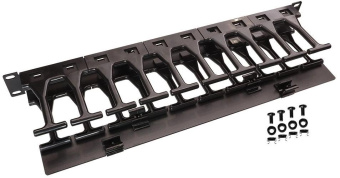 Кабельный органайзер Lanmaster LAN-ORG-PF/S-1U пальцы 1U шир.:19" глуб.:106мм от магазина РЭССИ