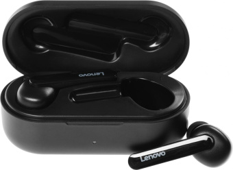 Гарнитура внутриканальные Lenovo HT28 черный беспроводные bluetooth в ушной раковине (УТ000023561) от магазина РЭССИ