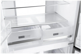 Холодильник Weissgauff WCD 450 X NoFrost Inverter 2-хкамерн. нержавеющая сталь (двухкамерный) от магазина РЭССИ