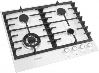 Газовая варочная поверхность Gefest ПВГ 1214-01 белый от магазина РЭССИ