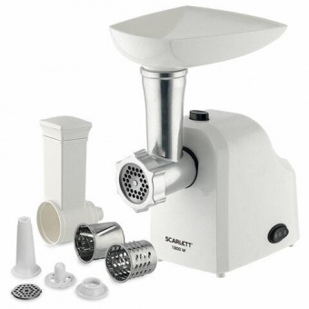 Мясорубка Scarlett SC-MG45M20 1800Вт белый от магазина РЭССИ