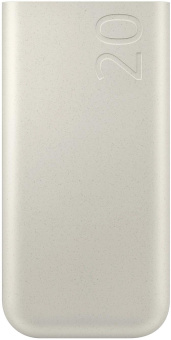 Мобильный аккумулятор Samsung EB-P4520 20000mAh PD3.0 45W 4A 3xUSB-C бежевый (EB-P4520XUEGRU) от магазина РЭССИ