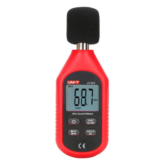 UT353 UNI-T Измеритель уровня шума (шумомер) 30 to 100 dB цифровой от магазина РЭССИ