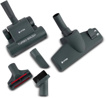 Пылесос Vitek VT-1833 1800Вт жемчужный/серый от магазина РЭССИ