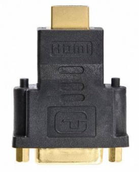 Переходник Buro HDMI-19M-DVI-I(F)-ADPT DVI-I(f) HDMI (m) черный от магазина РЭССИ