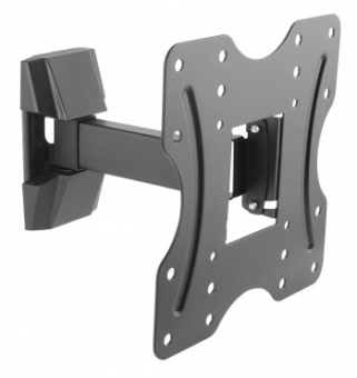 Кронштейн для телевизора Ultramounts UM897 черный 23"-42" макс.30кг настенный поворотно-выдвижной и наклонный от магазина РЭССИ