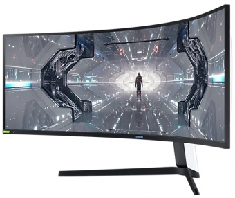 Монитор Samsung 48.7" LC49G95TSSI черный VA LED 32:9 HDMI полуматовая HAS Piv 420cd 178гр/178гр 5120x1440 DP DQ USB 16.7кг от магазина РЭССИ