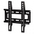 Кронштейн для телевизора Hama H-108714 черный 10"-46" макс.25кг настенный фиксированный от магазина РЭССИ