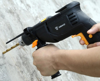 Дрель ударная Deko DKID600W 600Вт ключевой реверс (063-4157) от магазина РЭССИ
