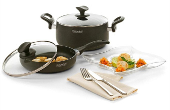 Крышка Rondell Weller RDA-125 d=20см крыш.прозрачный руч.черная от магазина РЭССИ