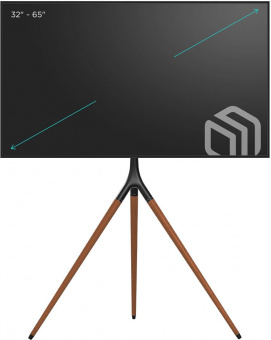 Подставка для телевизора Onkron TS1220 черный 32"-65" макс.35кг напольный от магазина РЭССИ