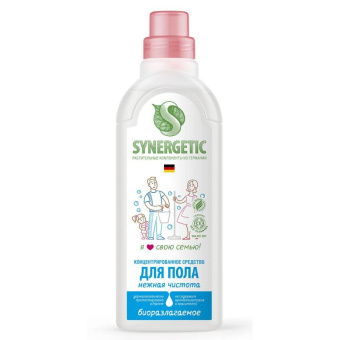 Универсальное средство для мытья поверхностей SYNERGETIC Нежная чистота 750 мл 4607971450184 101754 от магазина РЭССИ