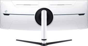 Монитор Samsung 57" Odyssey Neo G9 S57CG952NI черный VA LED 32:9 HDMI полуматовая HAS Piv 420cd 178гр/178гр 7680x2160 240Hz FreeSync Premium Pro DP Dual UHD USB 19кг от магазина РЭССИ