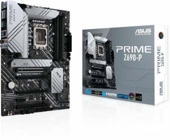 Материнская плата Asus PRIME Z690-P Soc-1700 Intel Z690 4xDDR5 ATX AC`97 8ch(7.1) 2.5Gg RAID+HDMI+DP от магазина РЭССИ