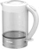 Чайник электрический Hyundai HYK-G9990 1.5л. 2000Вт белый/серебристый корпус: стекло от магазина РЭССИ