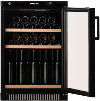Винный шкаф Pozis ШВ-39 черный (однокамерный) от магазина РЭССИ