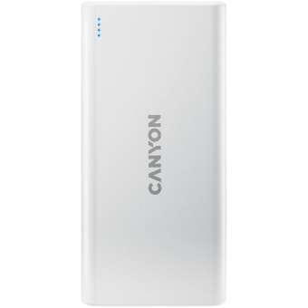 Мобильный аккумулятор Canyon PB-106 10000mAh 2A белый (CNE-CPB1006W) от магазина РЭССИ