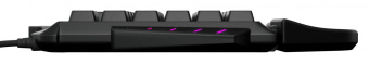 Игровой блок Оклик 703GK черный USB for gamer LED (подставка для запястий) (1533151) от магазина РЭССИ