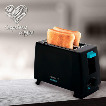 Тостер Scarlett SC-TM11022 650Вт черный от магазина РЭССИ
