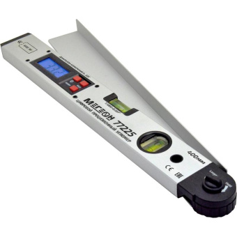 Цифровой угломер с пузырьковым уровнем МЕГЕОН 77225 к0000013143 от магазина РЭССИ