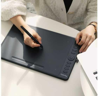 Графический планшет Parblo Intangbo M USB Type-C черный от магазина РЭССИ
