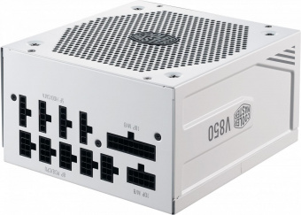 Блок питания Cooler Master ATX 850W V Gold V2 White Case 80+ gold (24+8+4+4pin) APFC 135mm fan 12xSATA Cab Manag RTL от магазина РЭССИ