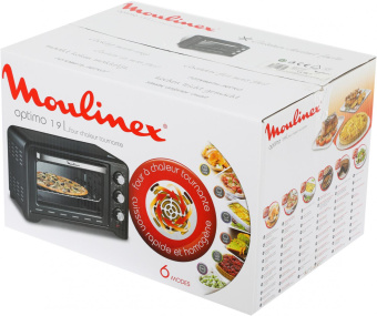 Мини-печь Moulinex OX444832 19л. 1380Вт черный от магазина РЭССИ