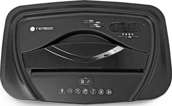 Шредер Heleos УМ22-4 черный (секр.P-4) фрагменты 14лист. 22лтр. скрепки скобы пл.карты CD от магазина РЭССИ